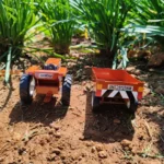 Fiat Tractor & Trailer 1/32 (Fiat Red) - Tough Metal Toys - Image 3