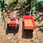 Ferguson Tractor & Trailer 1/32 (Massey Red) - Tough Metal Toys - Image 2