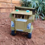 Tipper Truck 1/16 (Khaki) - Tough Metal Toys - Image 2