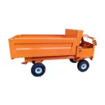 Tipper Truck 1/16 (Orange) - Tough Metal Toys - Image 4